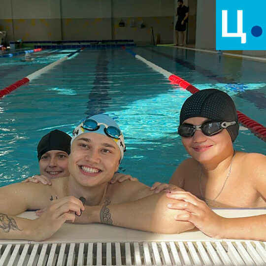 1 СПЛИТ тренировка в бассейне / 30 минут / для гостей с абонементом